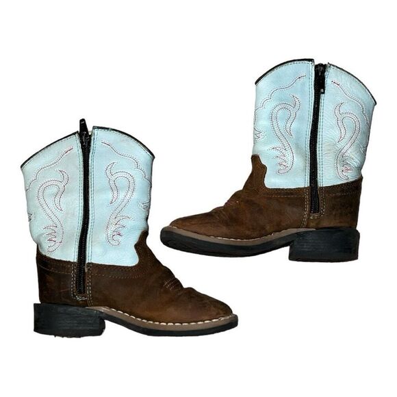 Old West Toddler Western Boots BSI 1909 size 7 - Picture 3 of 6